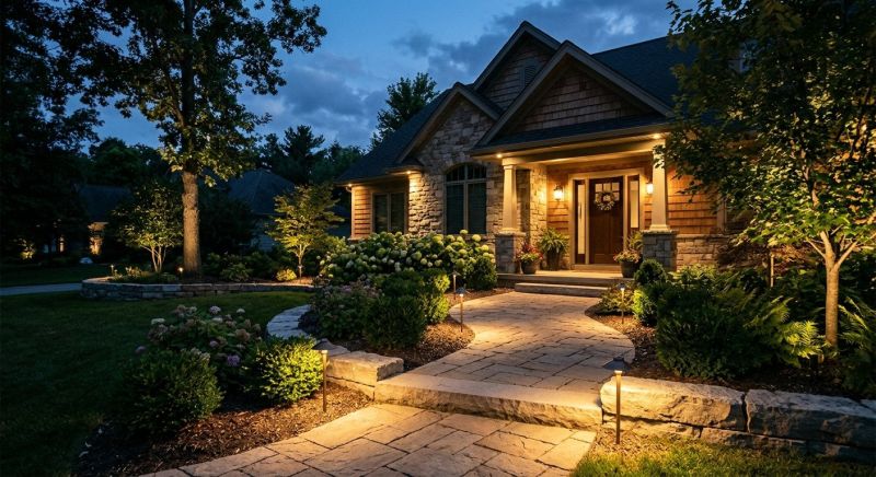 Backyard Lighting Service in Overland Park, KS