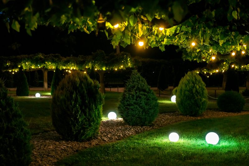 Garden Lighting Installation in Heber City, UT