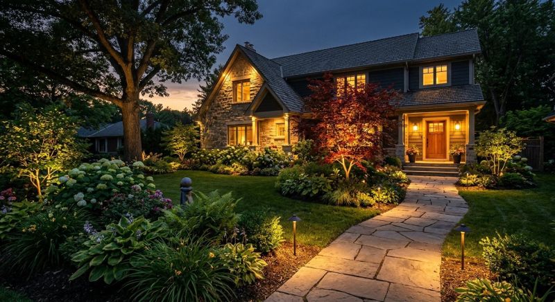 Sidewalk Lighting Installation in Littleton, CO