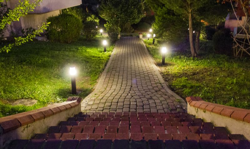Sidewalk Lighting Installation in Utah County, UT