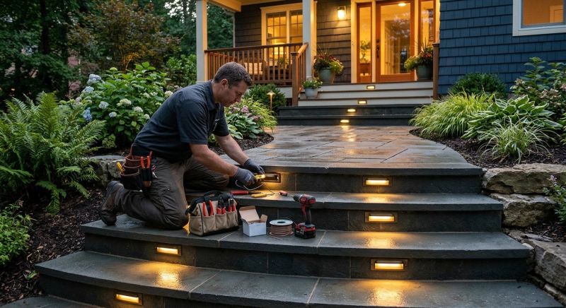 Walkway Lighting Installation in Prescott Valley, AZ